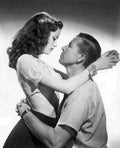 Tierney Gene Sundown z12 film star poster A4 Photo Print