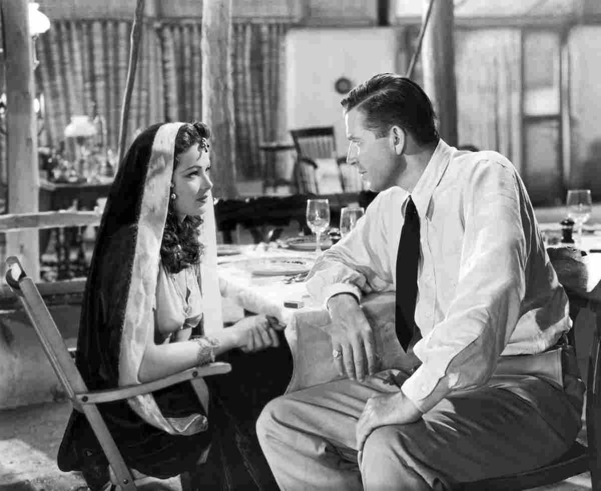 Tierney Gene Sundown z16 film star poster A4 Photo Print