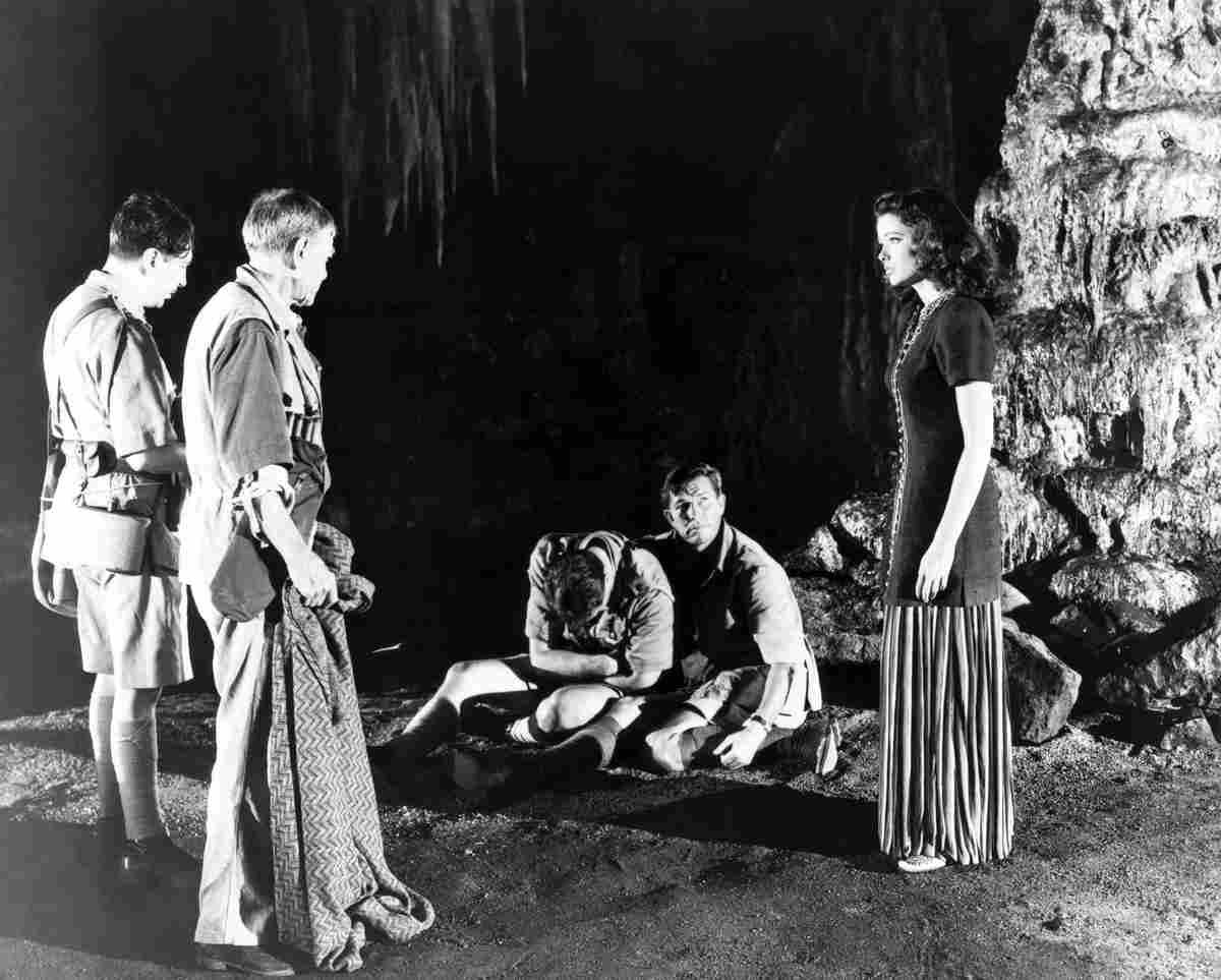 Tierney Gene Sundown z17 film star poster A4 Photo Print