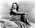Tierney Gene Sundown z5 film star poster A4 Photo Print