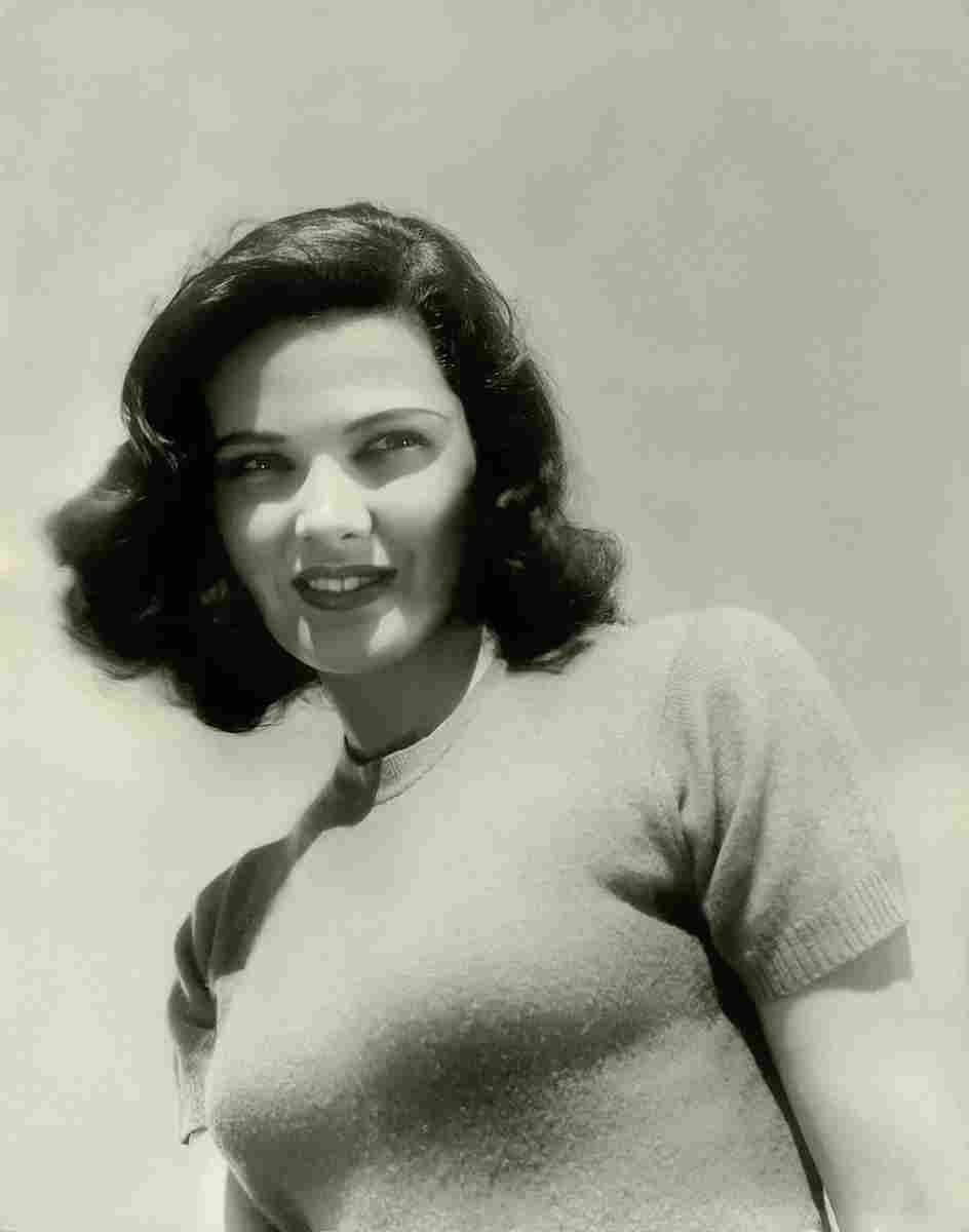 Tierney Gene Thunder Birds 1S film star poster A4 Photo Print