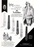 Ties Bottles Countless 1950s Vintage Retro Advert Poster