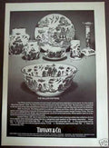 Tiffany Willow Pattern Vintage Retro Advert Ads A4 Photo Print