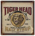 Tiger Head Syrup Vintage Retro Advert Ads A4 Photo Print