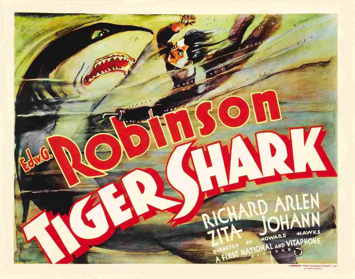  Tiger Shark 02 film star poster A4 Photo Print