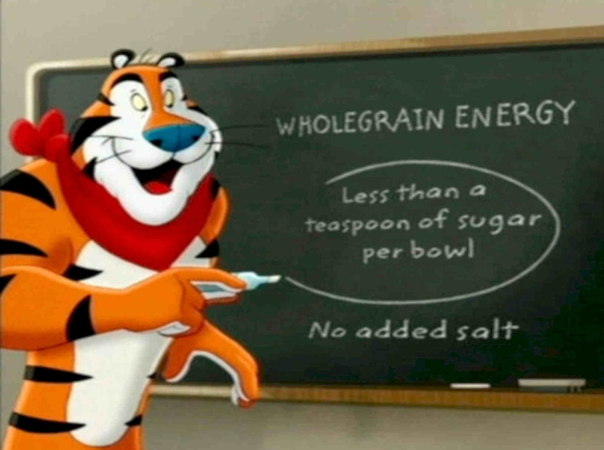 Tiger Wholegrain Energy Vintage Retro Advert Poster A4 Photo Print