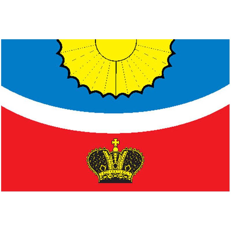 Tikhvin City Flag N3839 A4 Photo Print