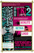 Tiki 2 Party Vintage Retro Advert Ads A4 Photo Print