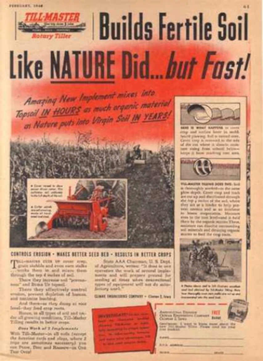 Till Master Tiller Vintage Retro Advert Ads A4 Photo Print