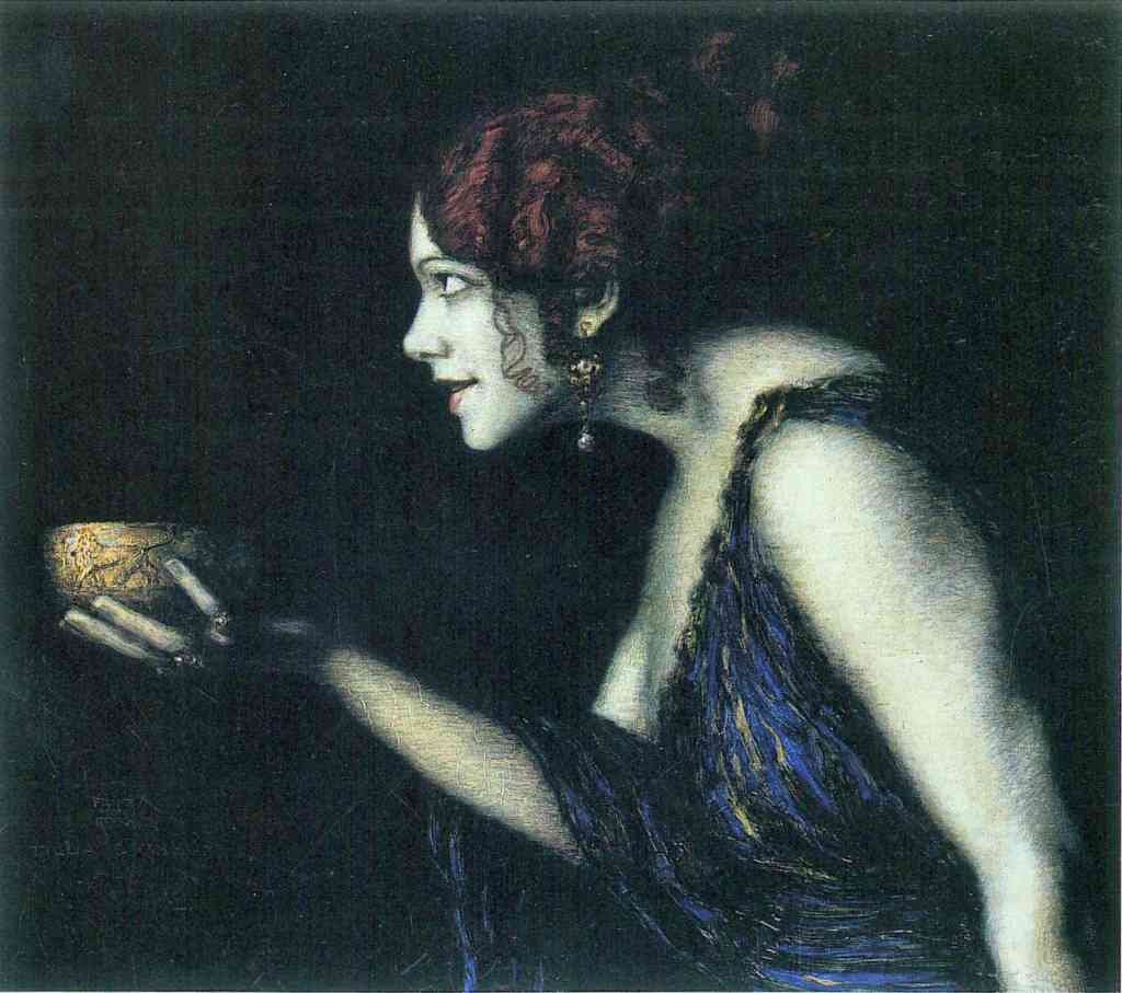 Tilla Durieux As Circe Franz Von Stuck Symbolism A4 Photo Print
