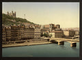 Tilsit Bridge Lyons Vintage A4 Photo Print
