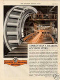 Timken Bearing Steel Vintage Retro Advert Ads A4 Photo Print