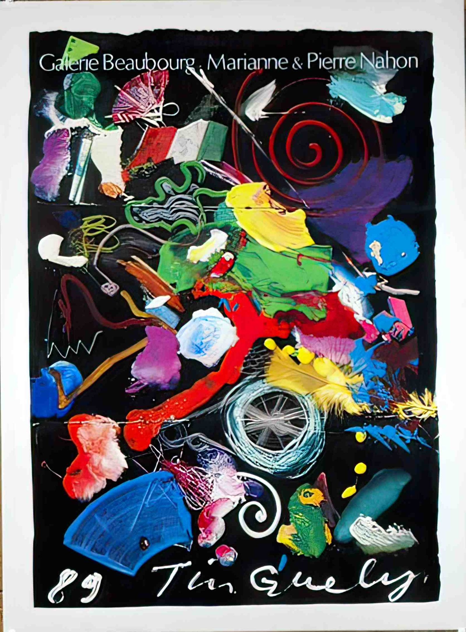 Tinguely Advert A4 Photo Print