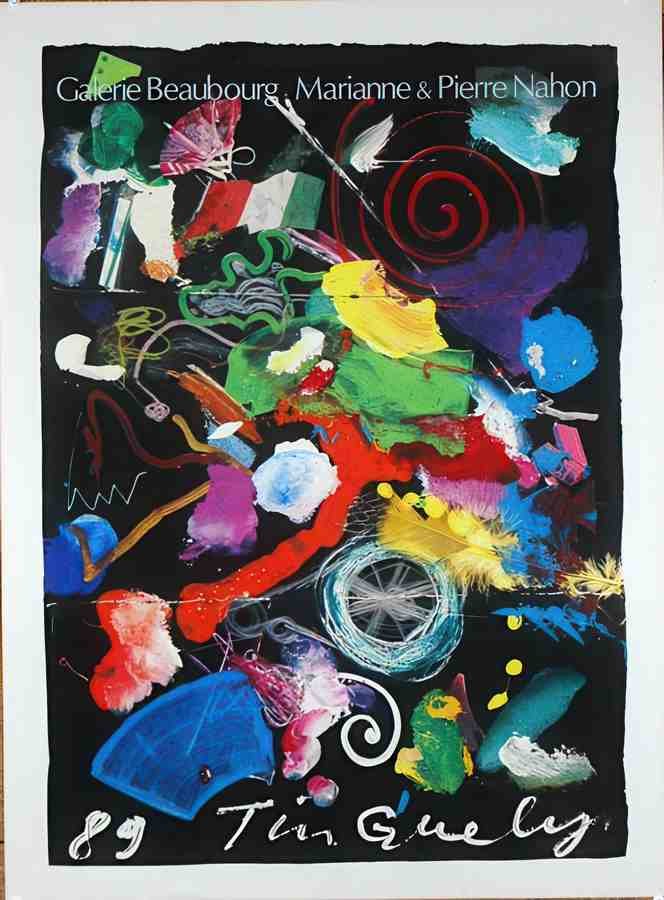 Tinguely Vintage Advert A4 Photo Print