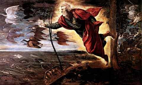Tintoretto Creation Of The Animals A4 Photo Print