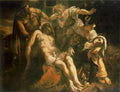 Tintoretto Descent From The Cross A4 Photo Print
