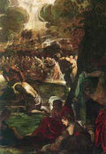 Tintoretto Tintoretto Baptism Of Christ Detail1 A4 Photo Print