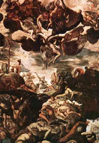 Tintoretto Tintoretto Brazen Serpent A4 Photo Print