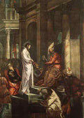 Tintoretto Tintoretto Christ Before Pilate A4 Photo Print