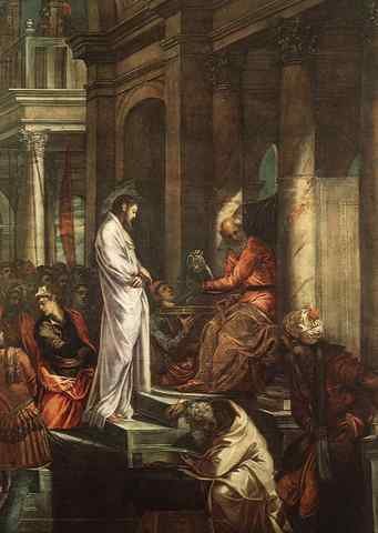 Tintoretto Tintoretto Christ Before Pilate A4 Photo Print
