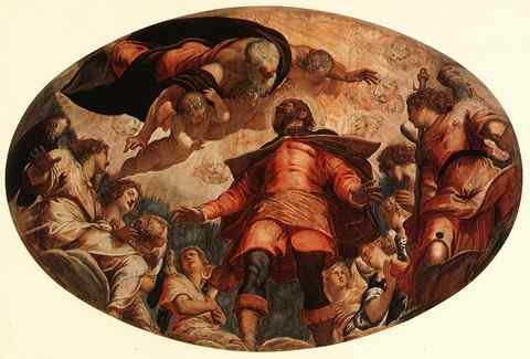 Tintoretto Tintoretto Glorification Of St Roch A4 Photo Print