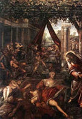 Tintoretto Tintoretto La Probatica Piscina A4 Photo Print