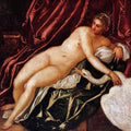 Tintoretto Tintoretto Leda And The Swan A4 Photo Print