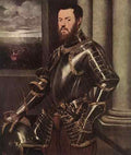 Tintoretto Tintoretto Man In Armour A4 Photo Print