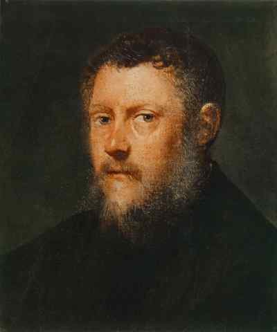 Tintoretto Tintoretto Portrait Of A Man Fragment A4 Photo Print