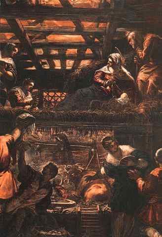 Tintoretto Tintoretto The Adoration Of The Shepherds A4 Photo Print