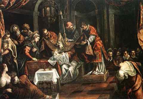 Tintoretto Tintoretto The Circumcision A4 Photo Print