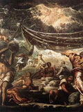 Tintoretto Tintoretto The Miracle Of Manna Detail A4 Photo Print