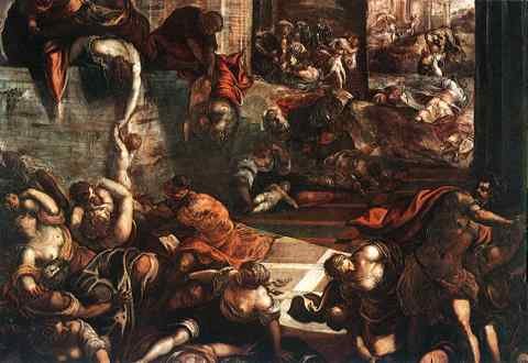 Tintoretto Tintoretto The Slaughter Of The Innocents A4 Photo Print