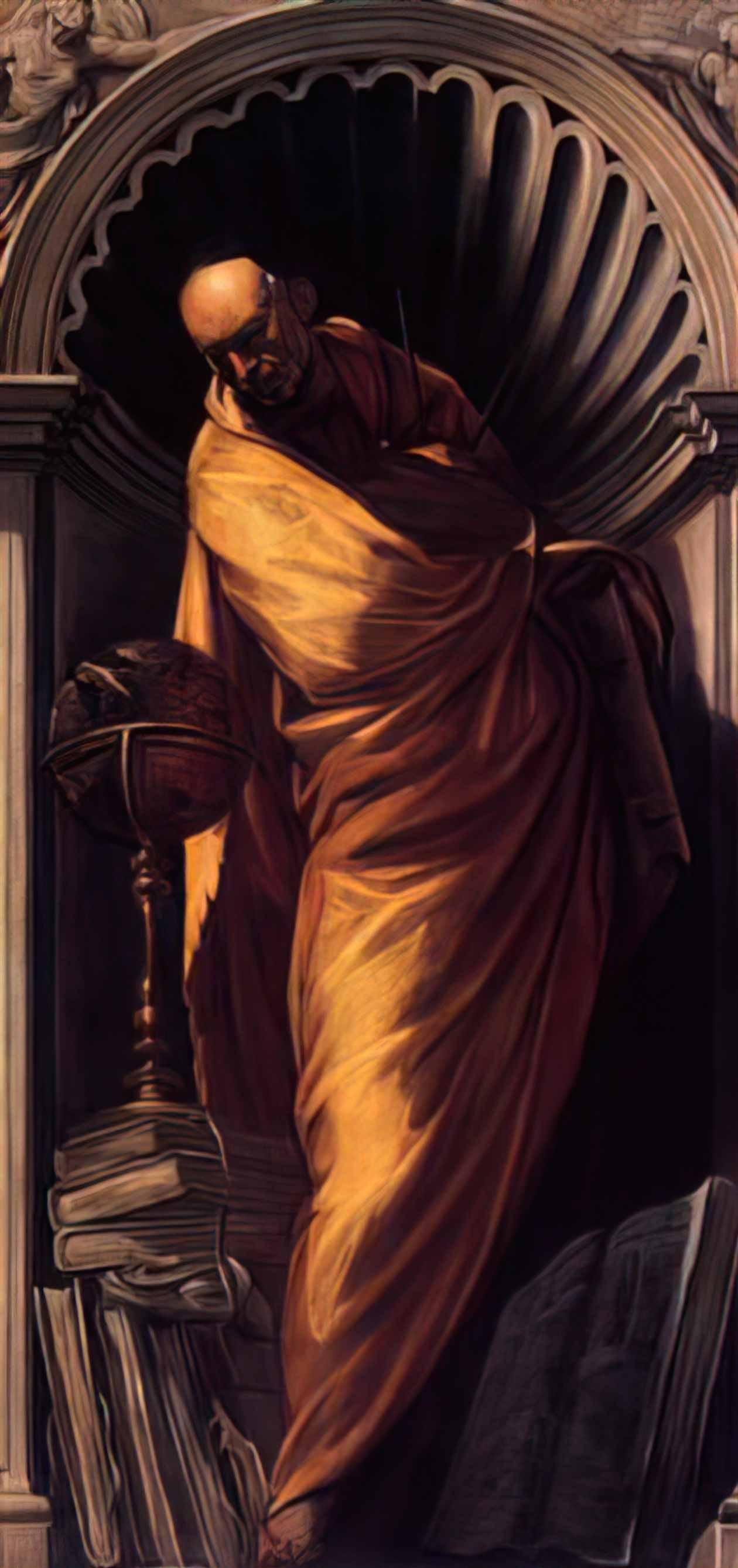 Tintoretto a philosopher 1570 Art A4 Photo Print