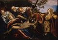 Tintoretto deploration of christ 1559 Art A4 Photo Print