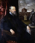 Tintoretto portrait of a collector 1565 Art A4 Photo Print
