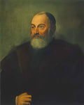 Tintoretto portrait of a man Art A4 Photo Print