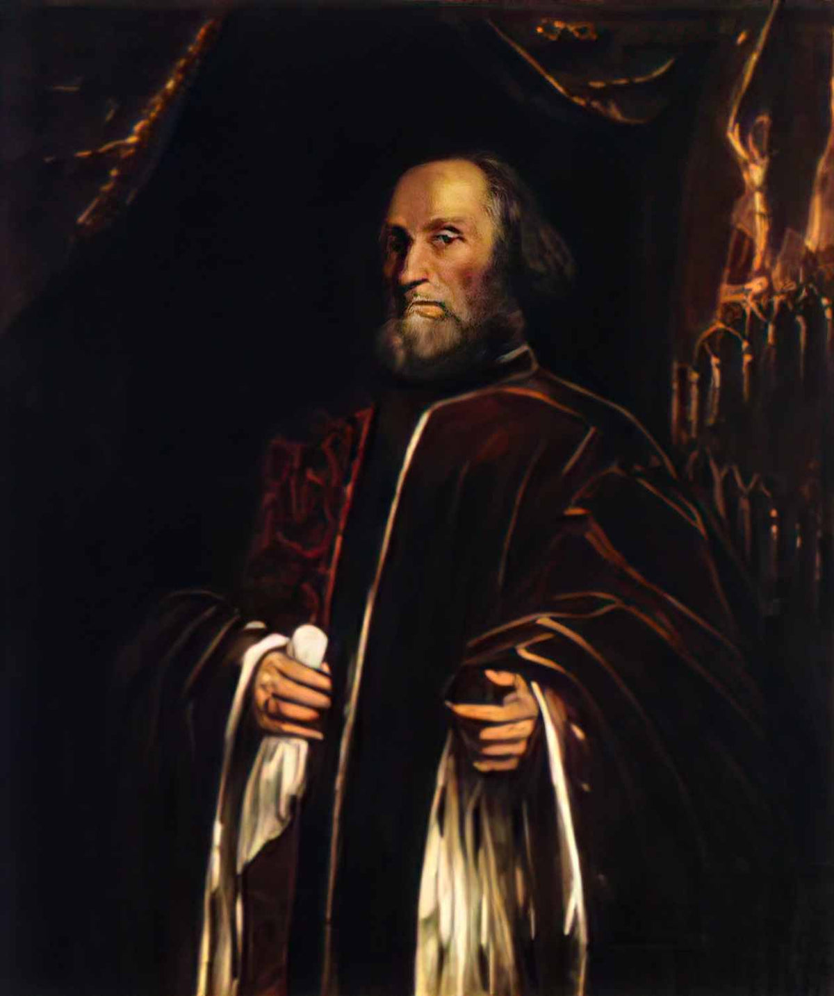 Tintoretto portrait of a senator 1 Art A4 Photo Print