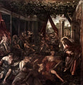 Tintoretto probatica piscina 1581 Art A4 Photo Print