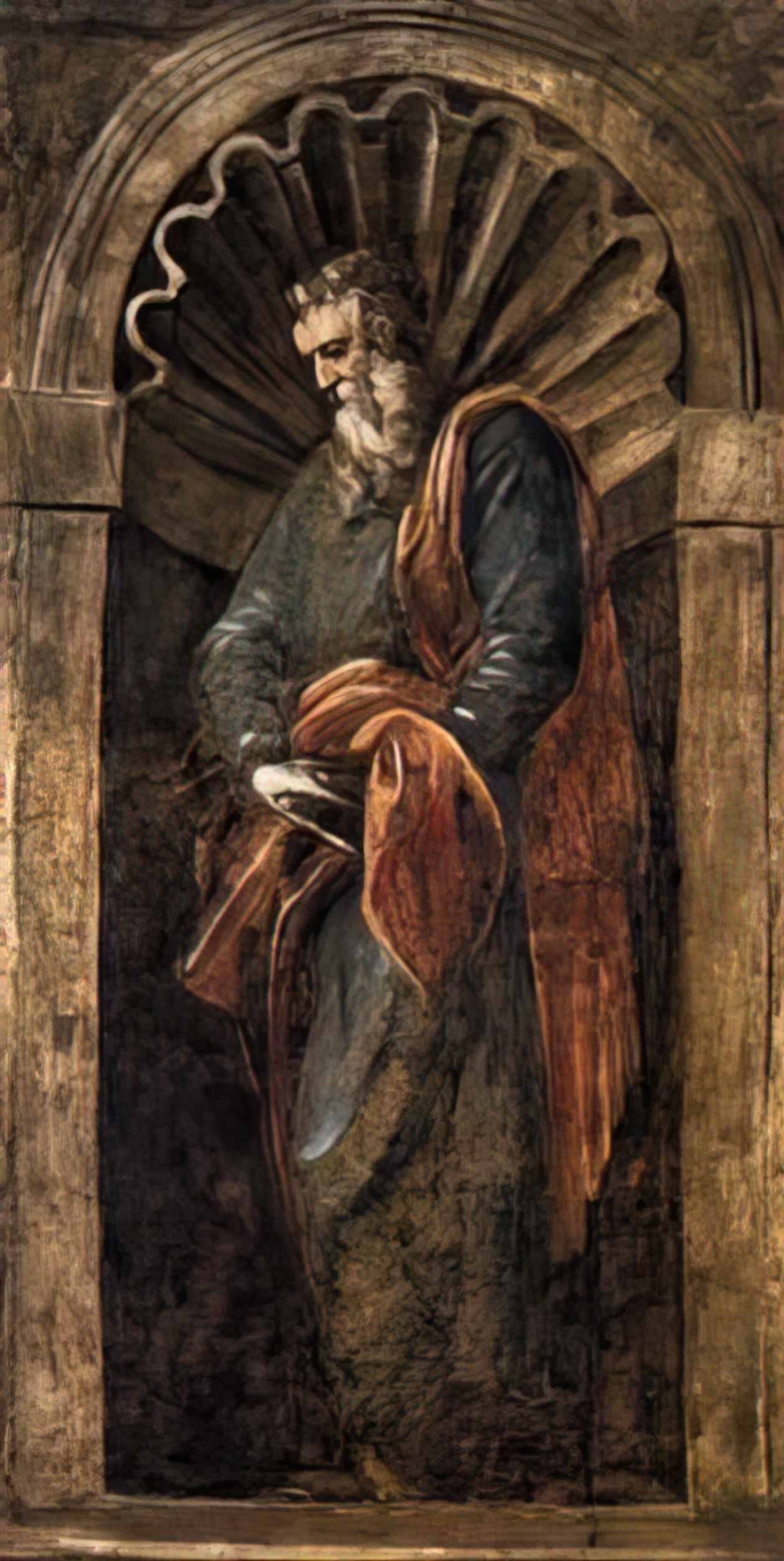 Tintoretto prophet 1567 1 Art A4 Photo Print