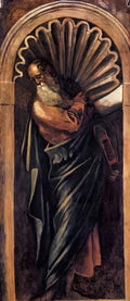 Tintoretto prophet 1567 Art A4 Photo Print