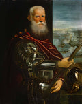 Tintoretto sebastiano venier 1571 Art A4 Photo Print