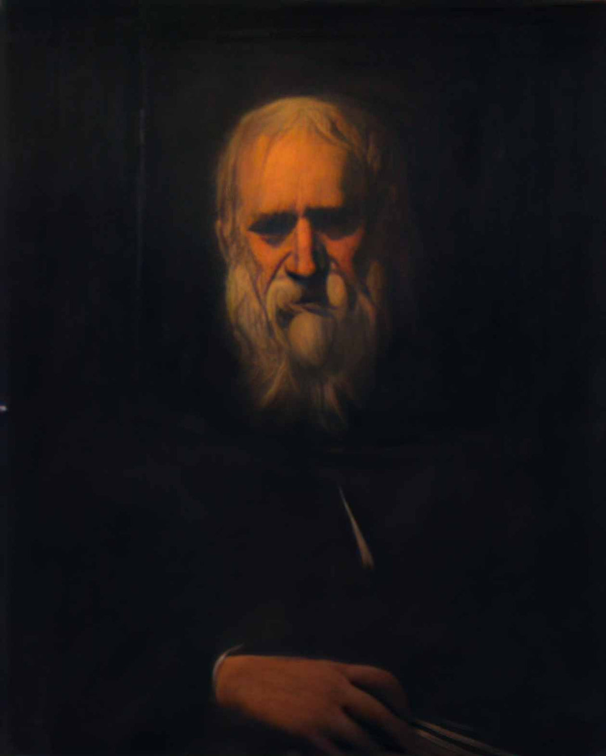 Tintoretto self portrait with a book Art A4 Photo Print