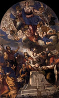 Tintoretto the assumption 1555 Art A4 Photo Print