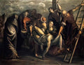 Tintoretto the deposition 1559 Art A4 Photo Print