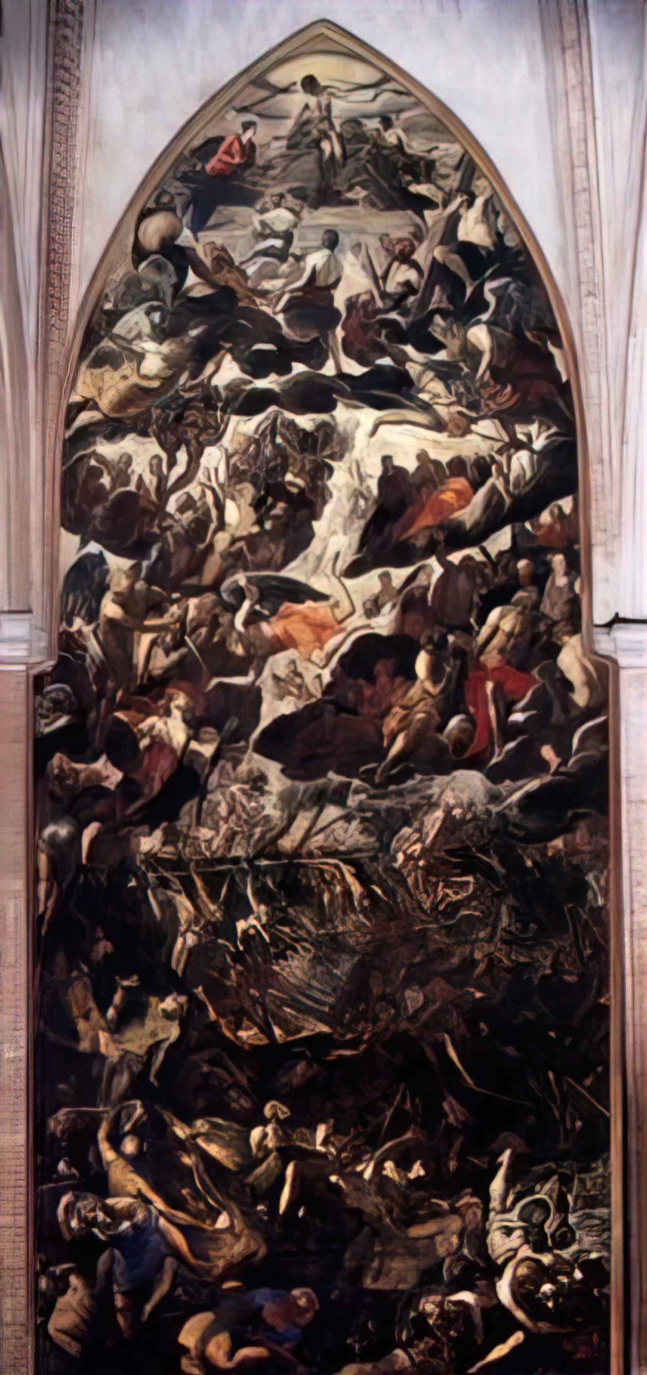 Tintoretto the last judgment 1562 Art A4 Photo Print