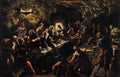 Tintoretto the last supper 1594 Art A4 Photo Print