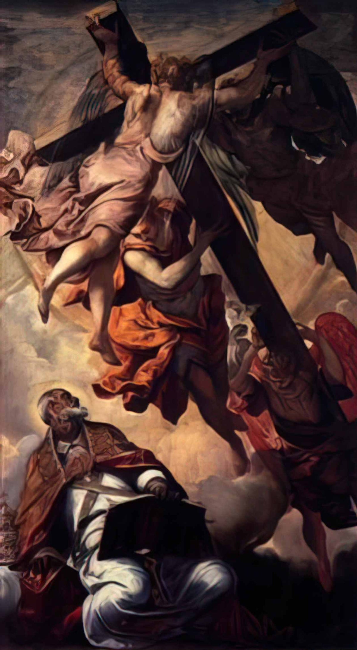 Tintoretto the vision of st peter Art A4 Photo Print
