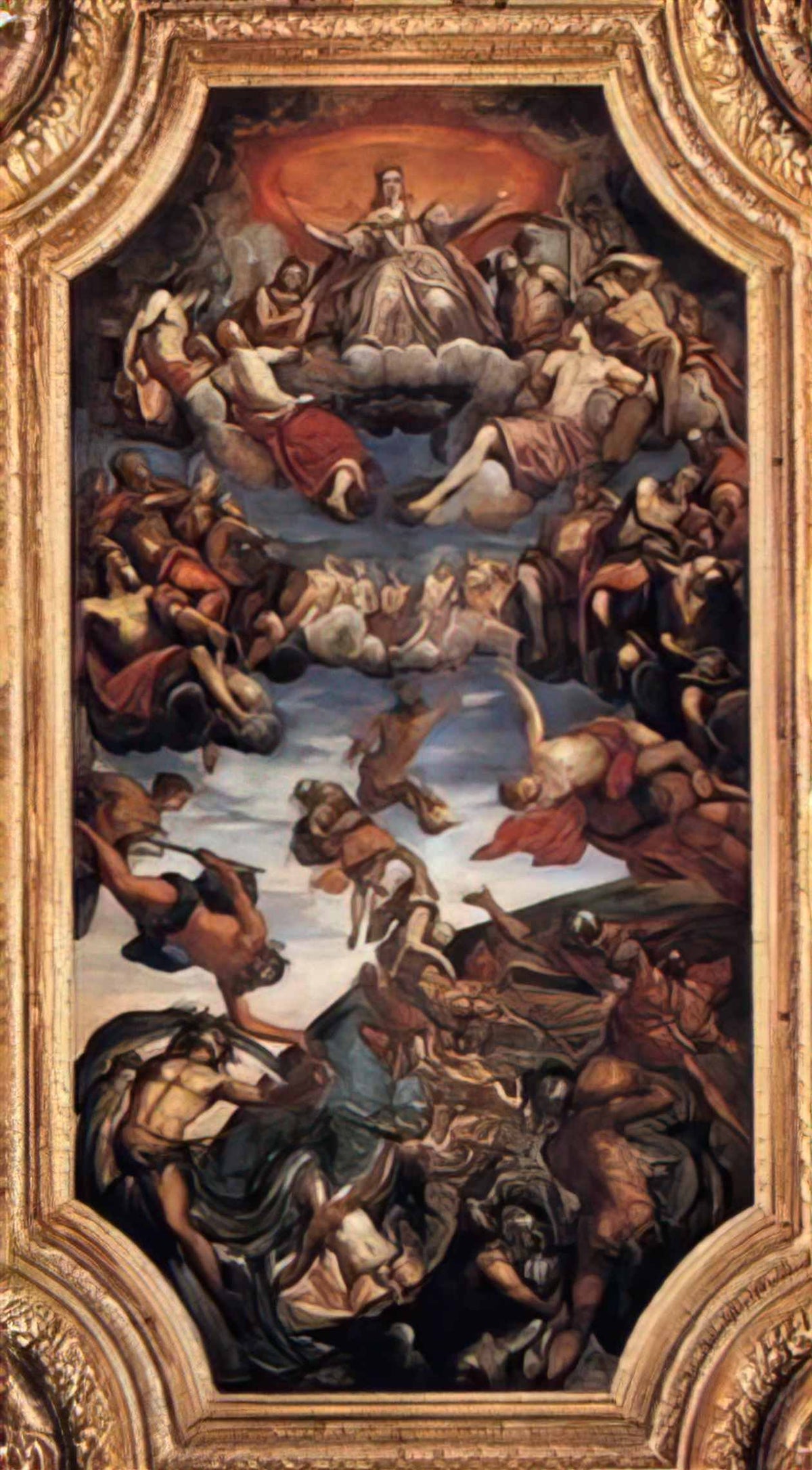 Tintoretto triumph of venice 1584 Art A4 Photo Print