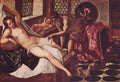 Tintoretto venus and mars surprised by vulcan Art A4 Photo Print